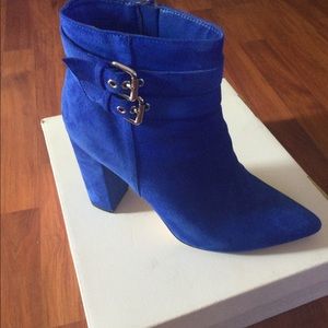 Blue Suede Boots
